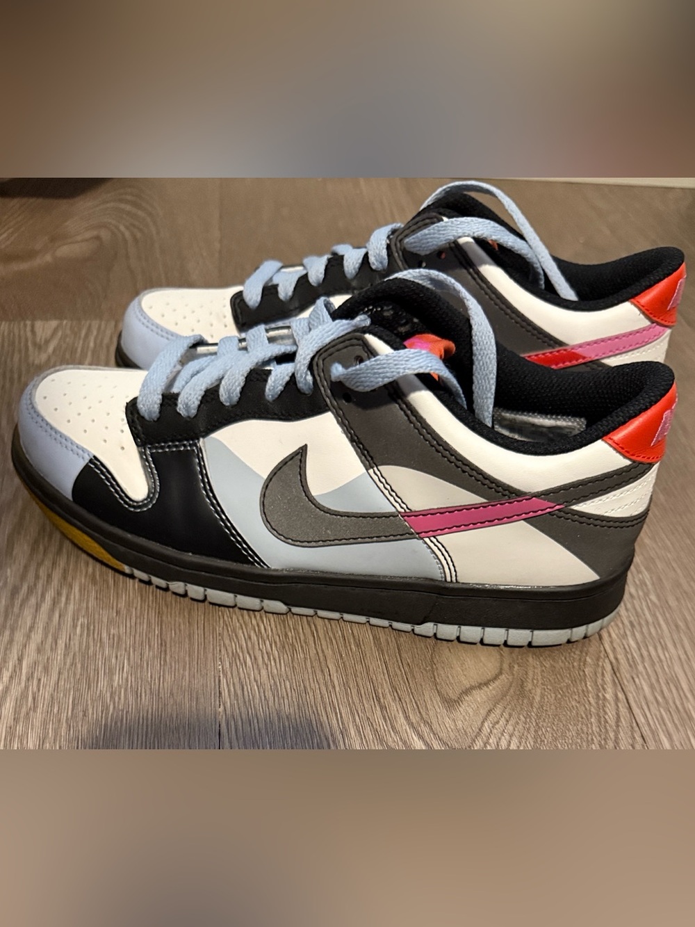 Nike Dunk Low SE Multi Color Sneakers 6Y